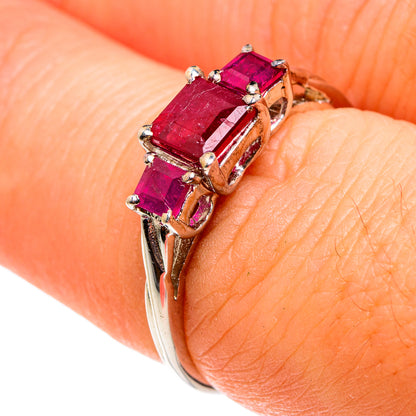 Ruby Rings handcrafted by Ana Silver Co - RING77624
