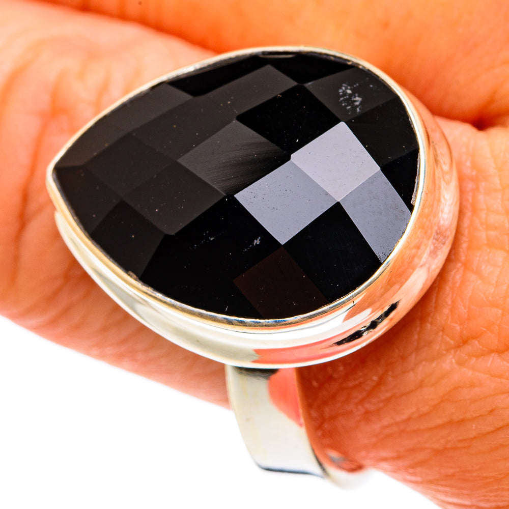 Black Onyx Rings handcrafted by Ana Silver Co - RING77629