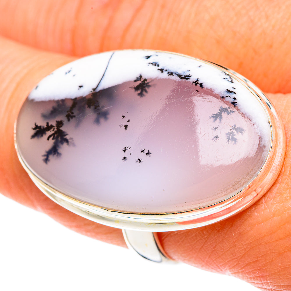 Dendritic Opal Rings handcrafted by Ana Silver Co - RING77634