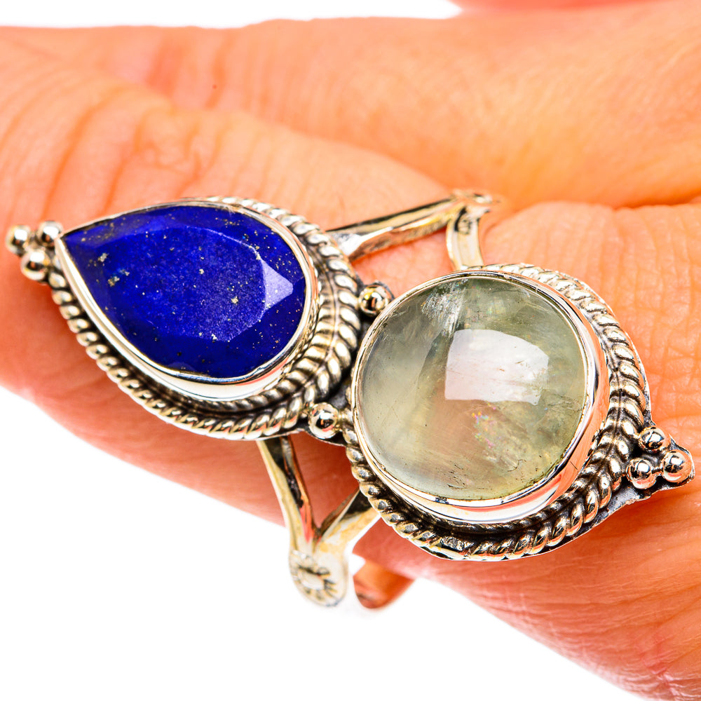 Prehnite Rings handcrafted by Ana Silver Co - RING77635