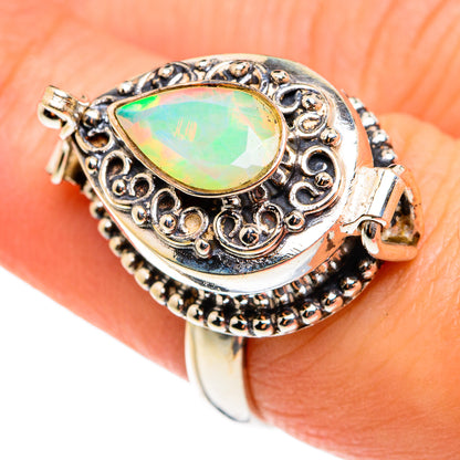 Ethiopian Opal Rings handcrafted by Ana Silver Co - RING77639