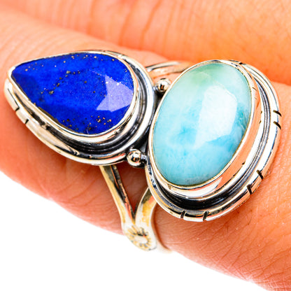 Larimar Rings handcrafted by Ana Silver Co - RING77650