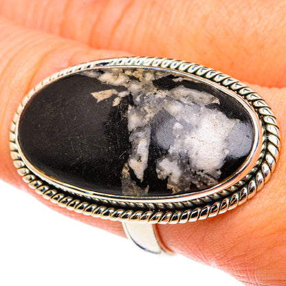Chrysanthemum Stone Rings handcrafted by Ana Silver Co - RING77675