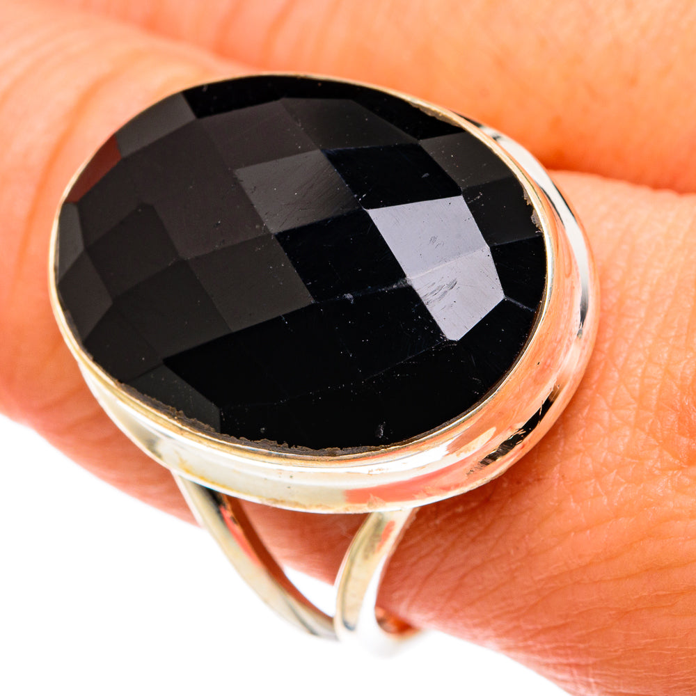 Black Onyx Rings handcrafted by Ana Silver Co - RING77677