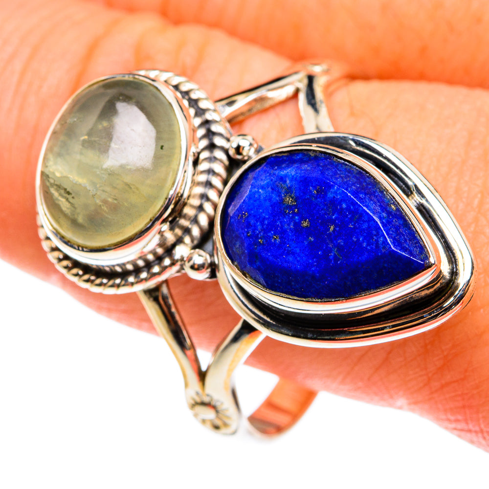 Lapis Lazuli Rings handcrafted by Ana Silver Co - RING77681