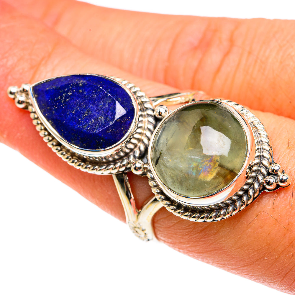 Prehnite Rings handcrafted by Ana Silver Co - RING77684