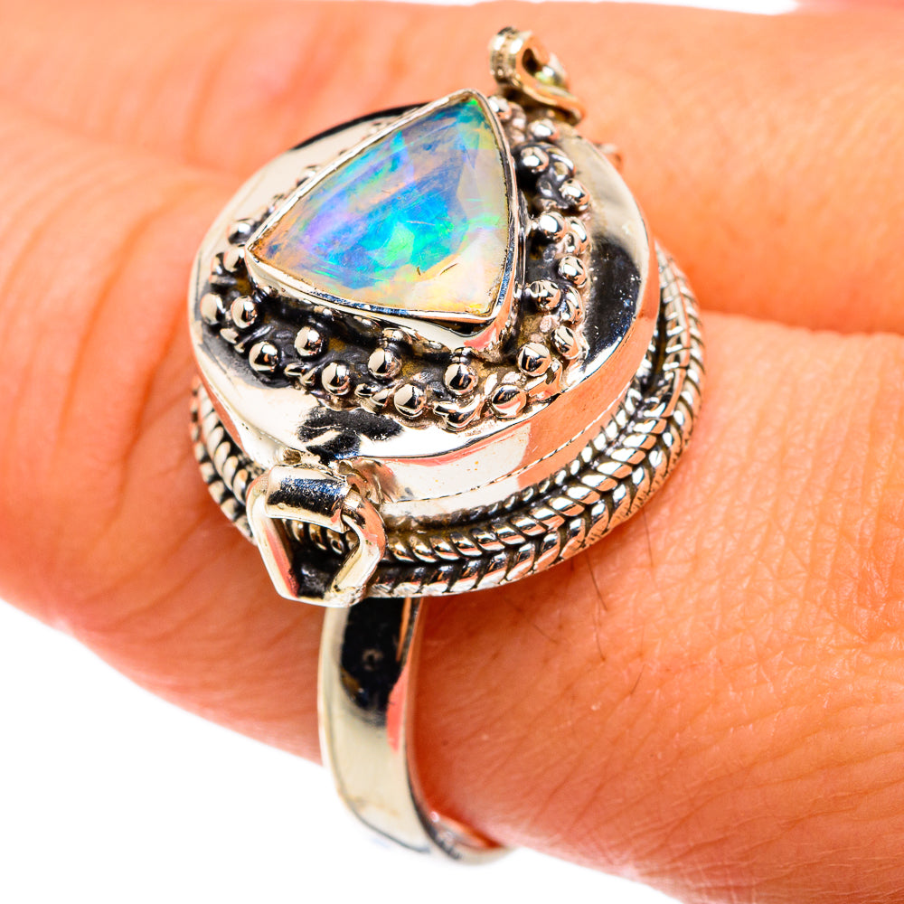 Ethiopian Opal Rings handcrafted by Ana Silver Co - RING77688