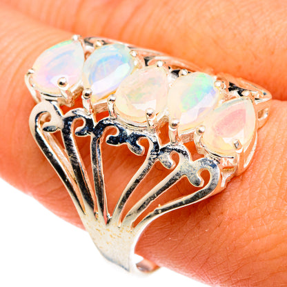 Ethiopian Opal Rings handcrafted by Ana Silver Co - RING77690