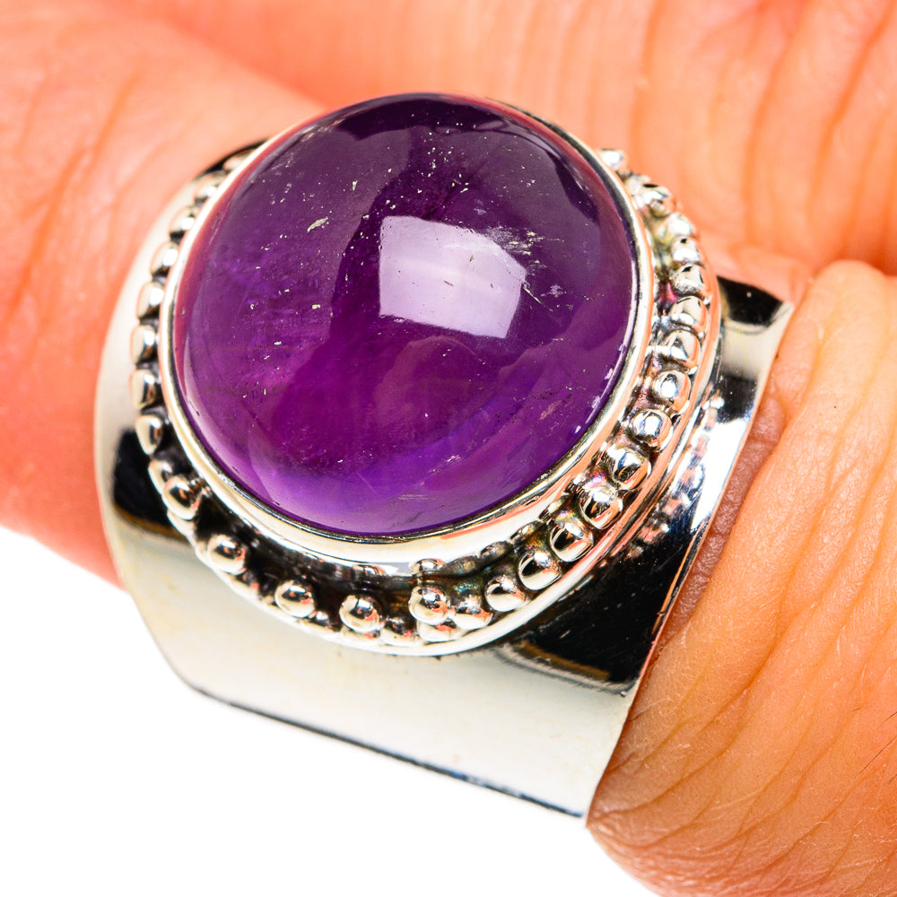 Amethyst Rings handcrafted by Ana Silver Co - RING77715