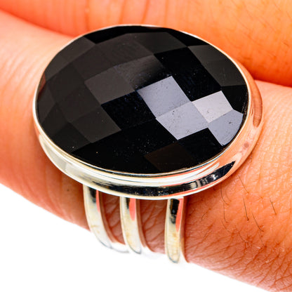 Black Onyx Rings handcrafted by Ana Silver Co - RING77718