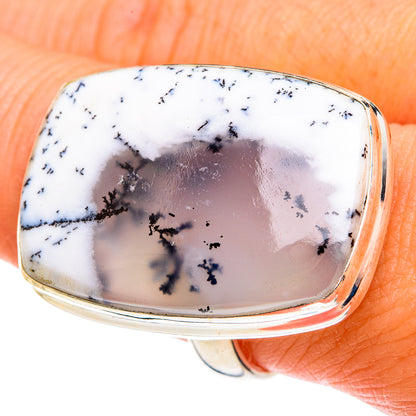 Dendritic Opal Rings handcrafted by Ana Silver Co - RING77721