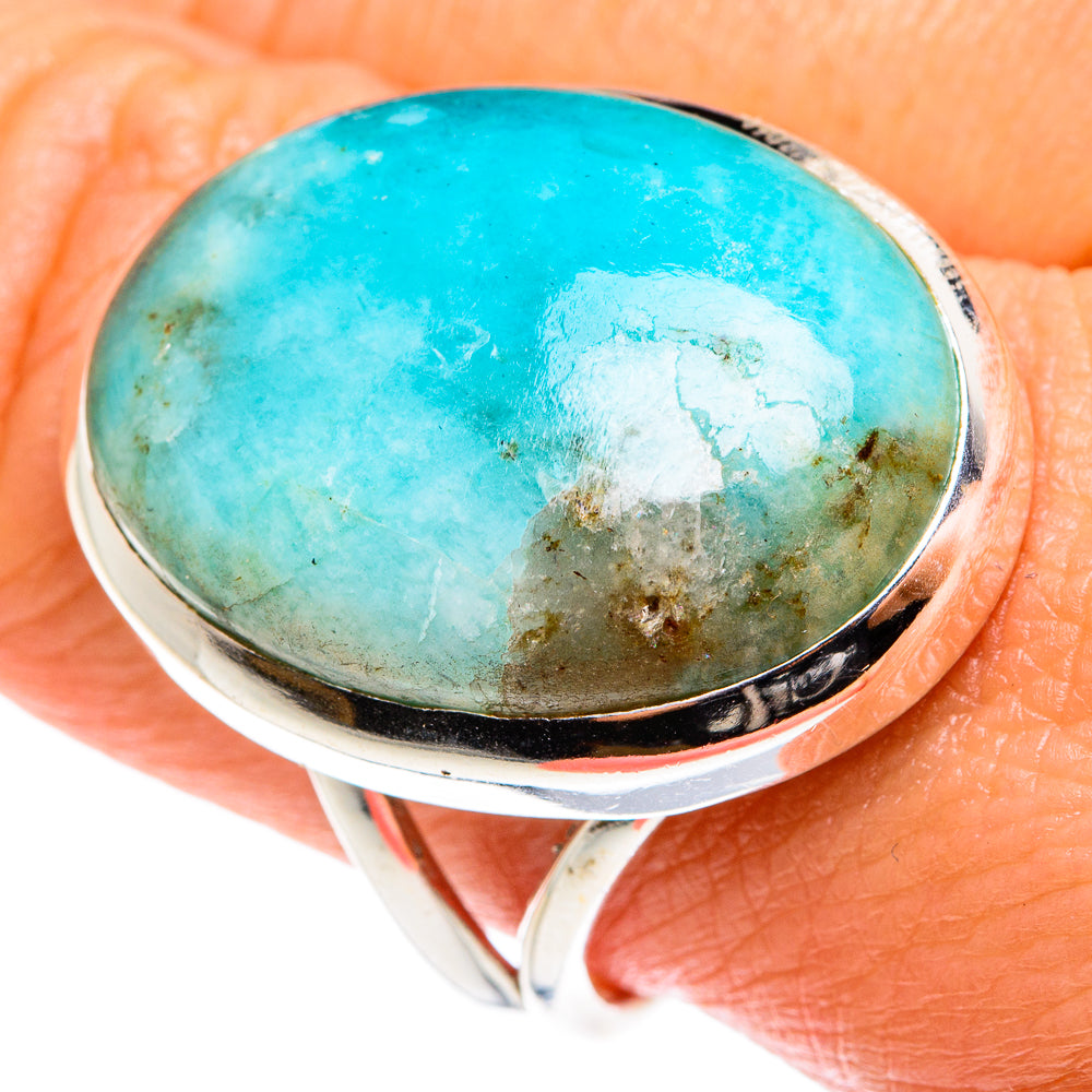 Peruvian Opal Rings handcrafted by Ana Silver Co - RING77729