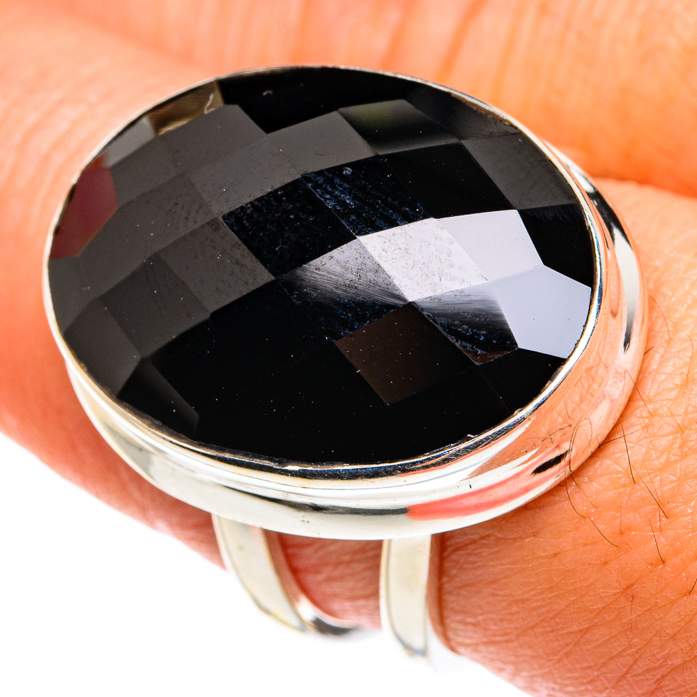 Black Onyx Rings handcrafted by Ana Silver Co - RING77758