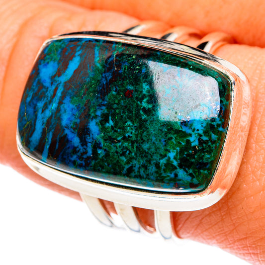 Chrysocolla Rings handcrafted by Ana Silver Co - RING77776