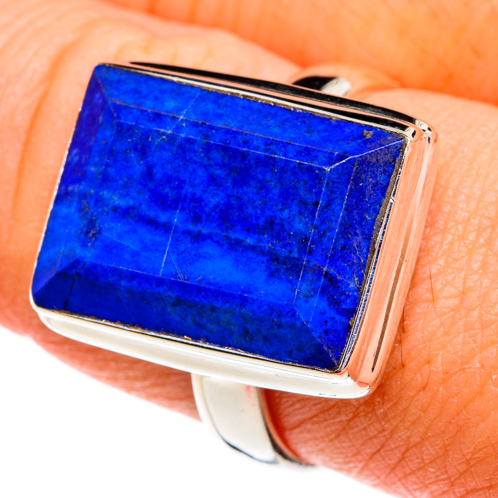 Lapis Lazuli Rings handcrafted by Ana Silver Co - RING77788
