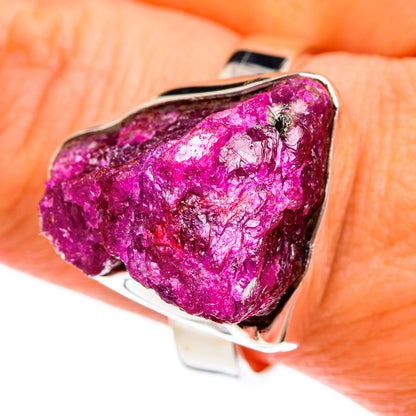 Ruby Fuchsite Rings handcrafted by Ana Silver Co - RING77797