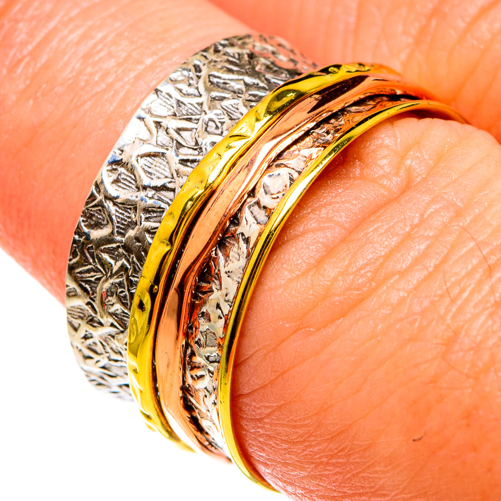 Meditation Spinner Rings handcrafted by Ana Silver Co - RING77806