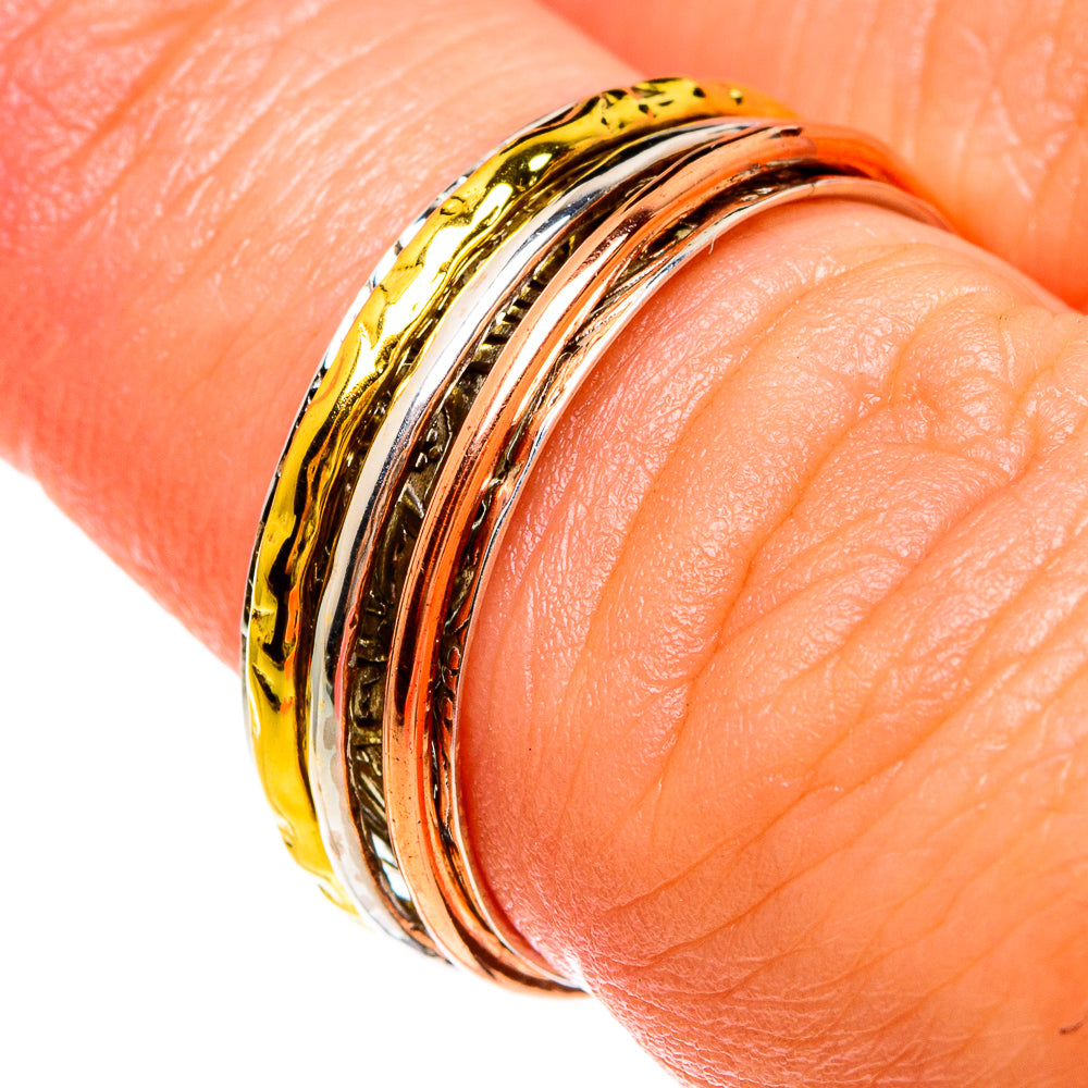 Meditation Spinner Rings handcrafted by Ana Silver Co - RING77807