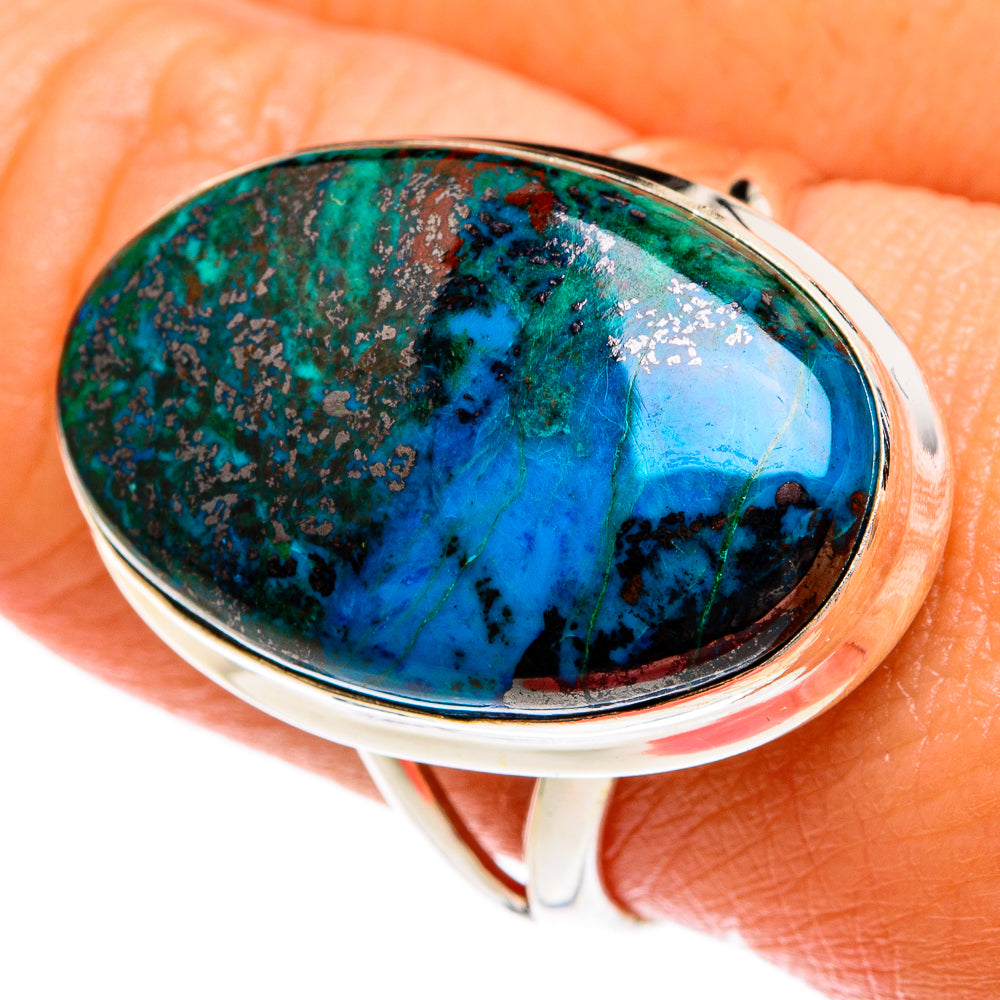 Shattuckite Rings handcrafted by Ana Silver Co - RING77812