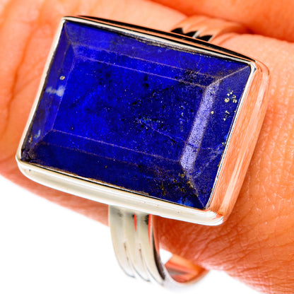 Lapis Lazuli Rings handcrafted by Ana Silver Co - RING77816