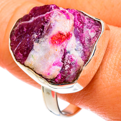 Ruby Fuchsite Rings handcrafted by Ana Silver Co - RING77830