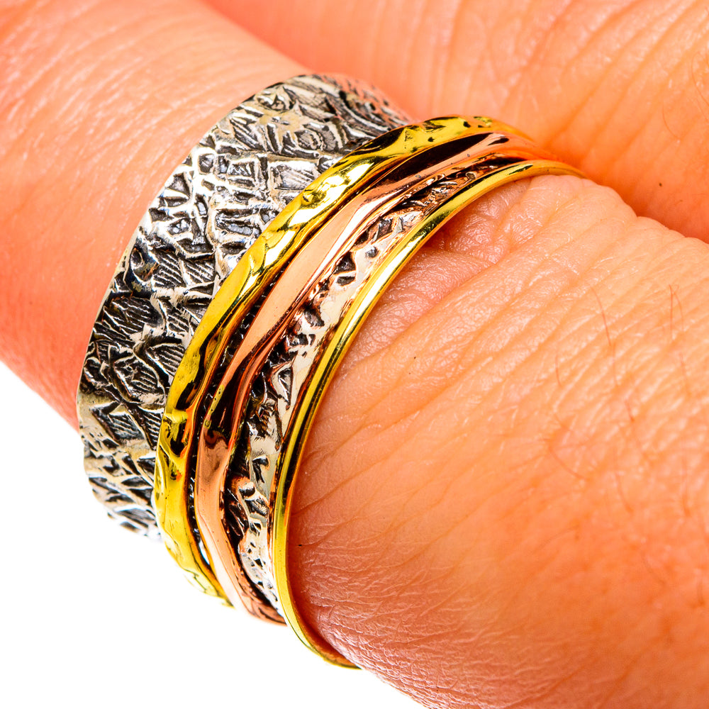 Meditation Spinner Rings handcrafted by Ana Silver Co - RING77837