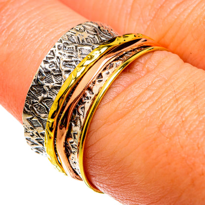 Meditation Spinner Rings handcrafted by Ana Silver Co - RING77837