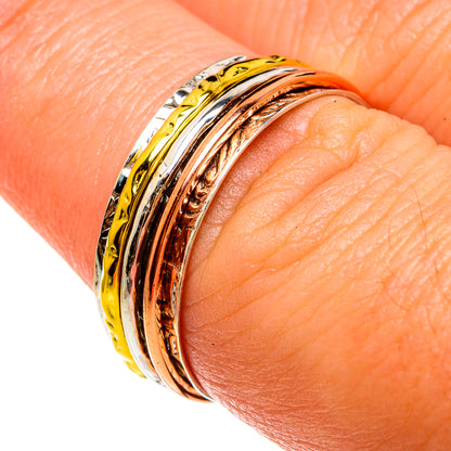 Meditation Spinner Rings handcrafted by Ana Silver Co - RING77838