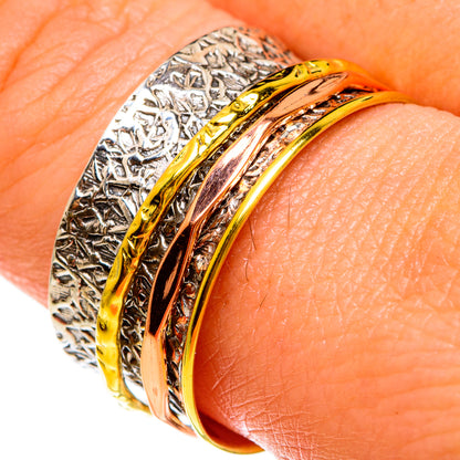 Meditation Spinner Rings handcrafted by Ana Silver Co - RING77839