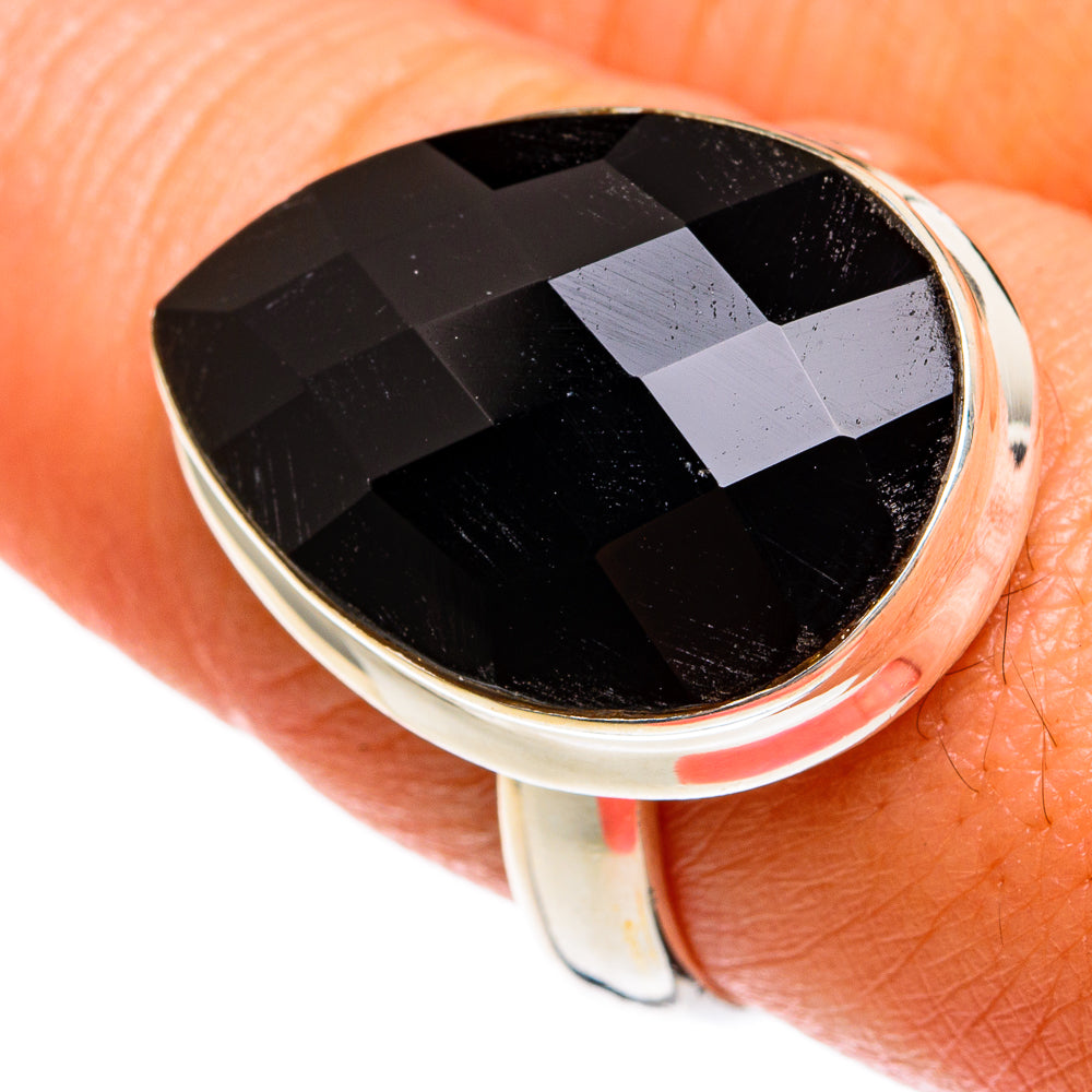 Black Onyx Rings handcrafted by Ana Silver Co - RING77842
