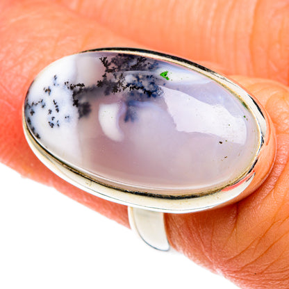 Dendritic Opal Rings handcrafted by Ana Silver Co - RING77845