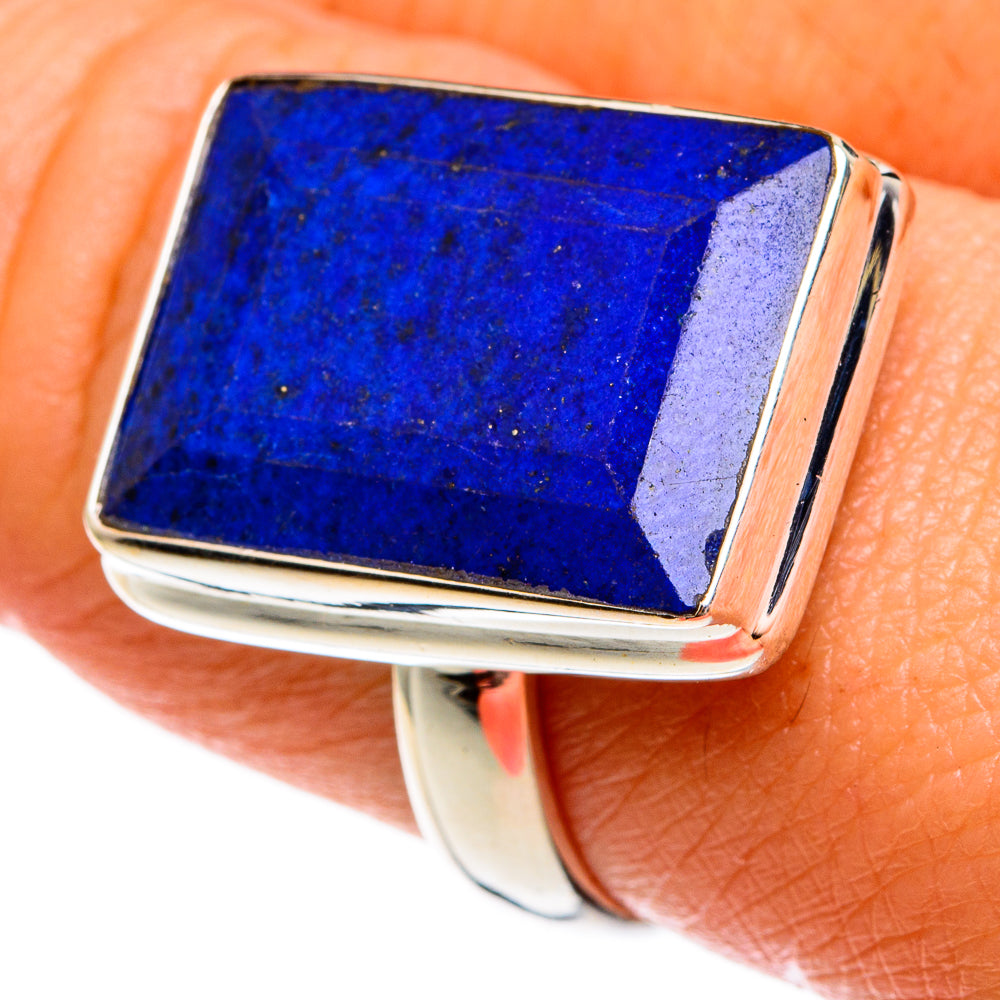 Lapis Lazuli Rings handcrafted by Ana Silver Co - RING77851