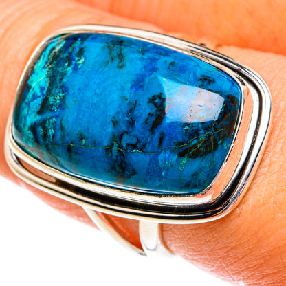 Chrysocolla Rings handcrafted by Ana Silver Co - RING77852