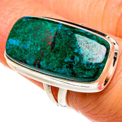 Chrysocolla Rings handcrafted by Ana Silver Co - RING77855