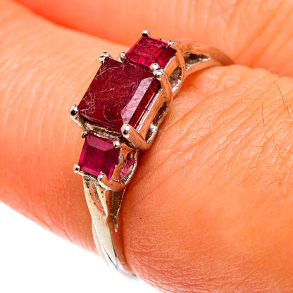 Ruby Rings handcrafted by Ana Silver Co - RING77863