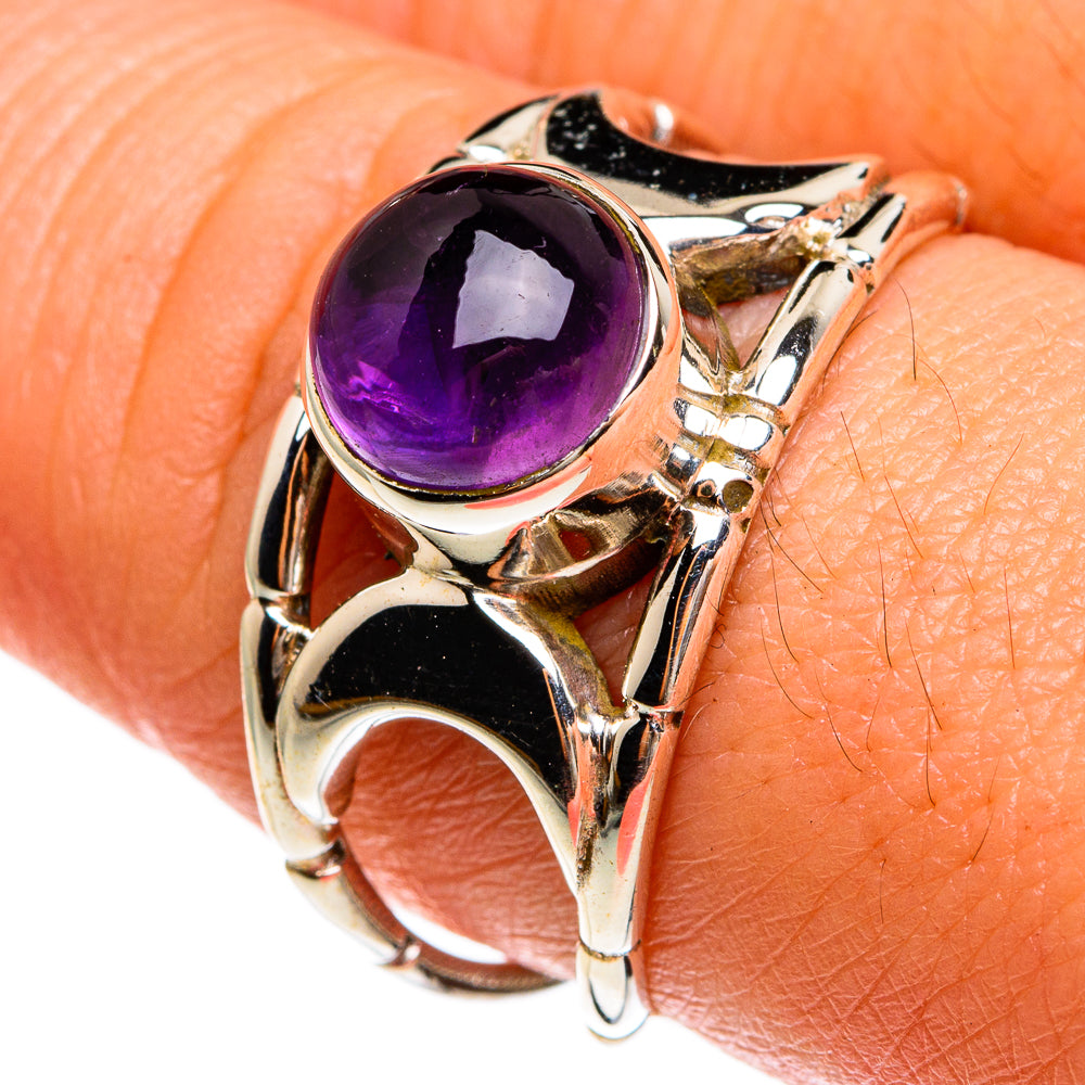 Amethyst Rings handcrafted by Ana Silver Co - RING77867