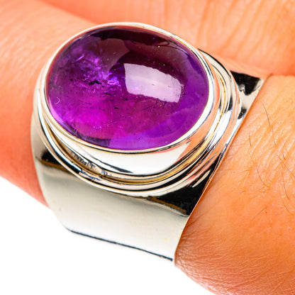 Amethyst Rings handcrafted by Ana Silver Co - RING77868