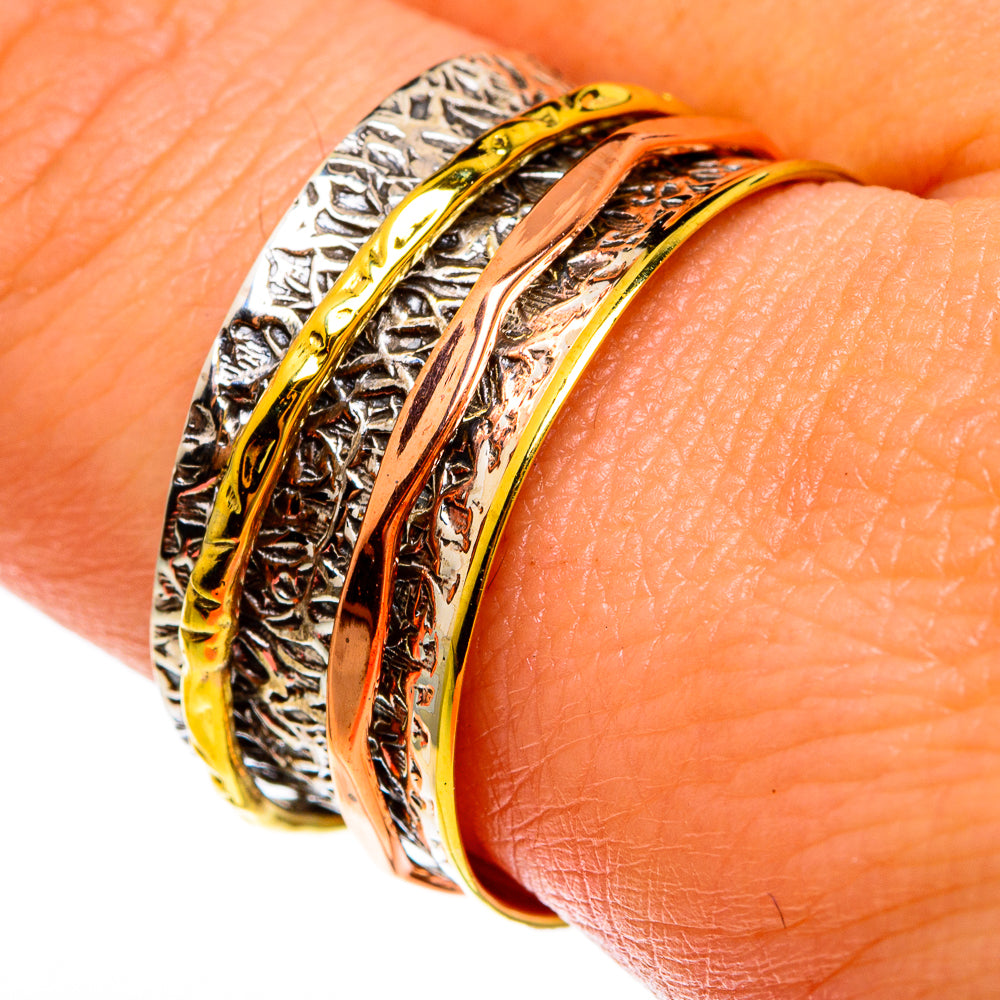 Meditation Spinner Rings handcrafted by Ana Silver Co - RING77869