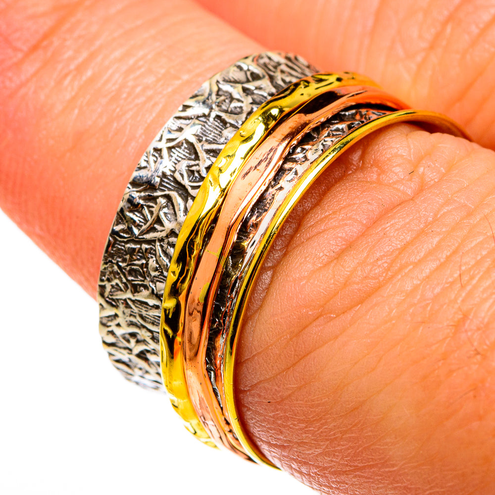 Meditation Spinner Rings handcrafted by Ana Silver Co - RING77871