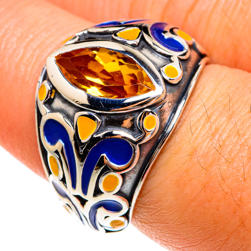 Citrine Rings handcrafted by Ana Silver Co - RING77877