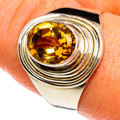 Citrine Rings handcrafted by Ana Silver Co - RING77888