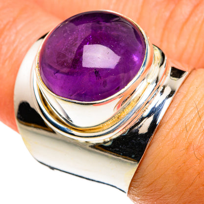 Amethyst Rings handcrafted by Ana Silver Co - RING77897