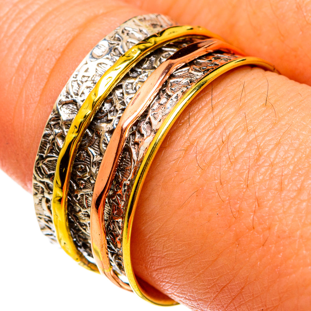 Meditation Spinner Rings handcrafted by Ana Silver Co - RING77899