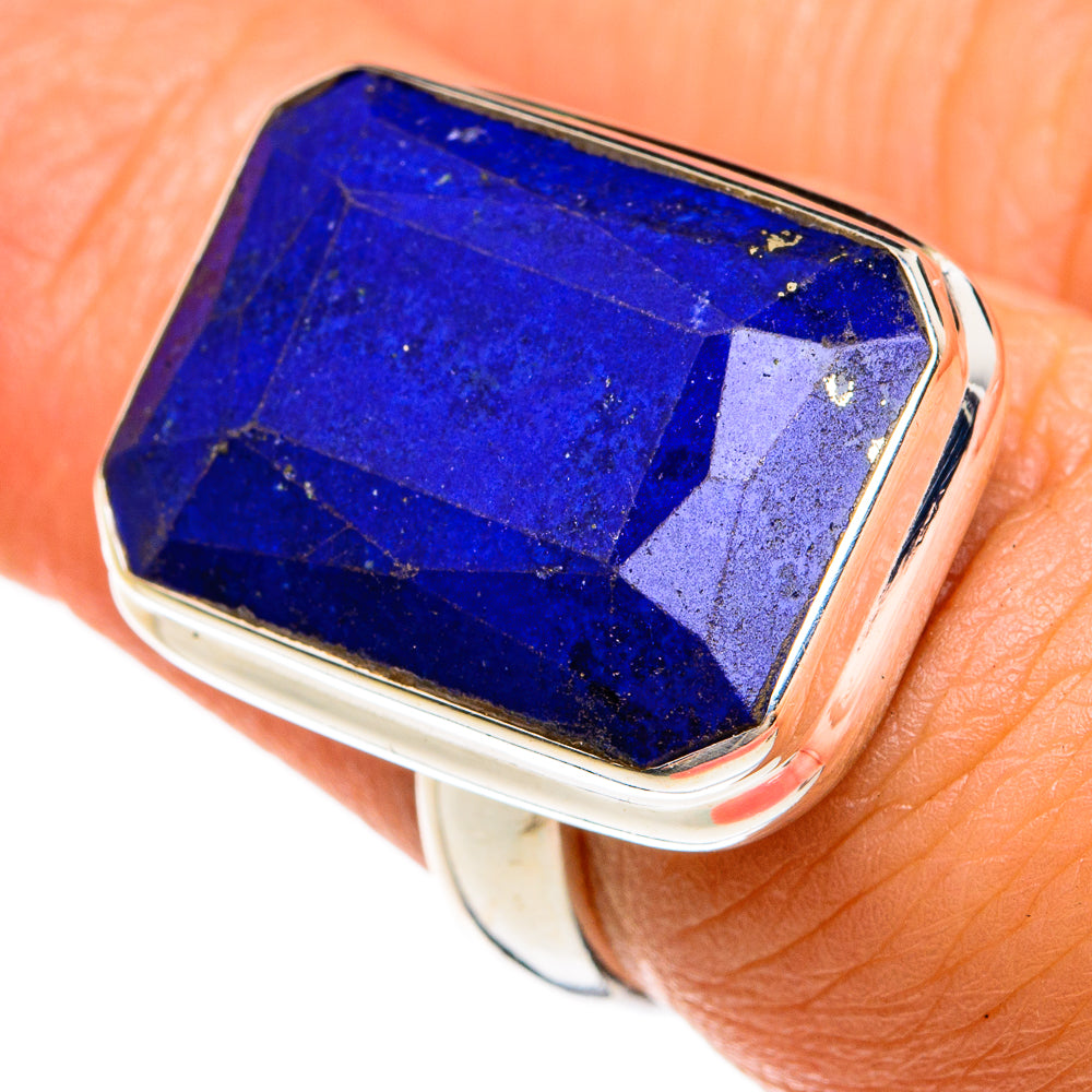 Lapis Lazuli Rings handcrafted by Ana Silver Co - RING77911