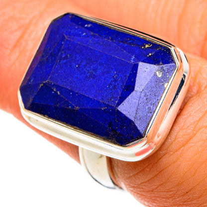 Lapis Lazuli Rings handcrafted by Ana Silver Co - RING77911