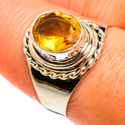 Citrine Rings handcrafted by Ana Silver Co - RING77919