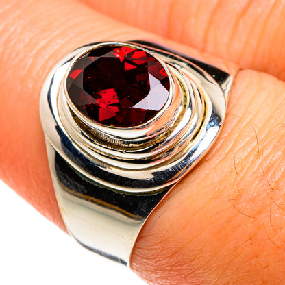 Garnet Rings handcrafted by Ana Silver Co - RING77927