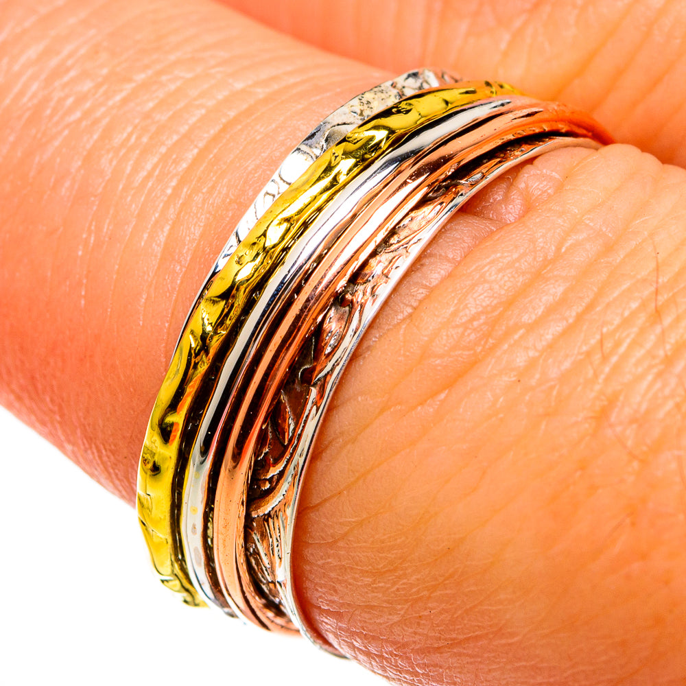Meditation Spinner Rings handcrafted by Ana Silver Co - RING77934