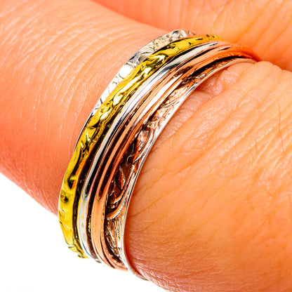 Meditation Spinner Rings handcrafted by Ana Silver Co - RING77934