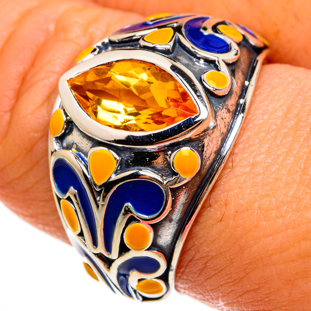 Citrine Rings handcrafted by Ana Silver Co - RING77939
